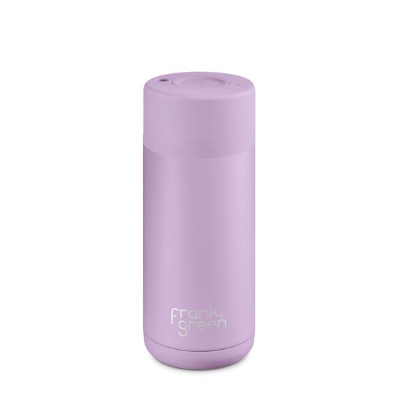Frank Green Ceramic reusable cup Термокружка 475 мл лиловая, фото 