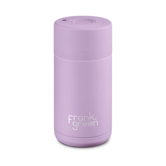 Frank Green Ceramic reusable cup Термокружка 295 мл лиловая, фото 