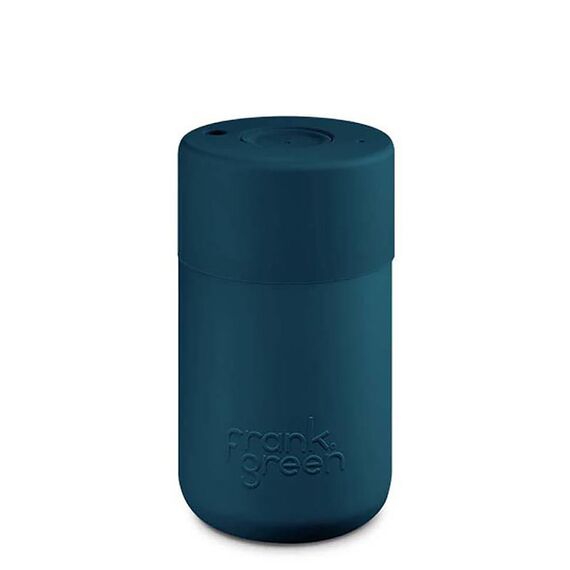 Frank Green Original reusable cup Дорожная кружка 340 мл темно-бирюзовая, фото 