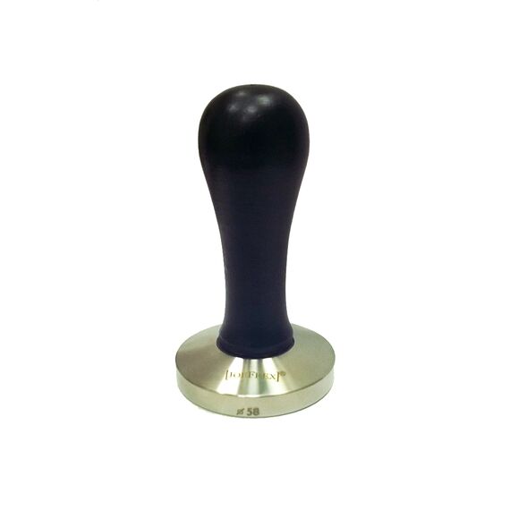 JoeFrex Elegance Convex Темпер 58 мм выпуклый с ручкой из бука, фото 