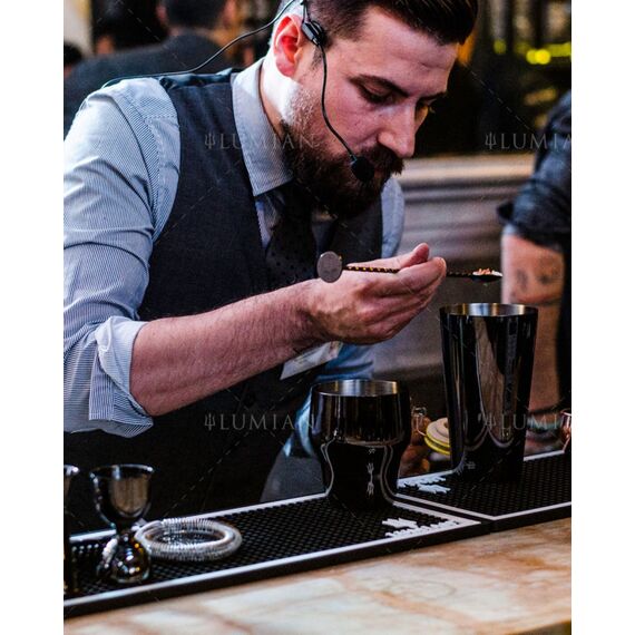 Lumian Барная ложка с мадлером 28 см черный, фото , изображение 4