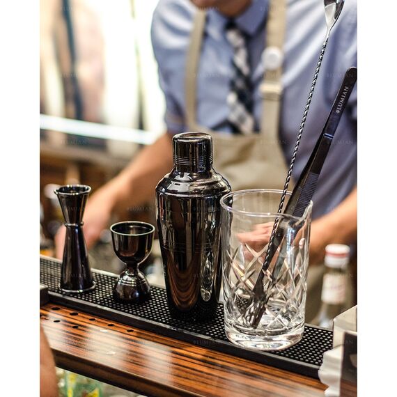 Lumian Trident fork Барная ложка 40 см черный, фото , изображение 4