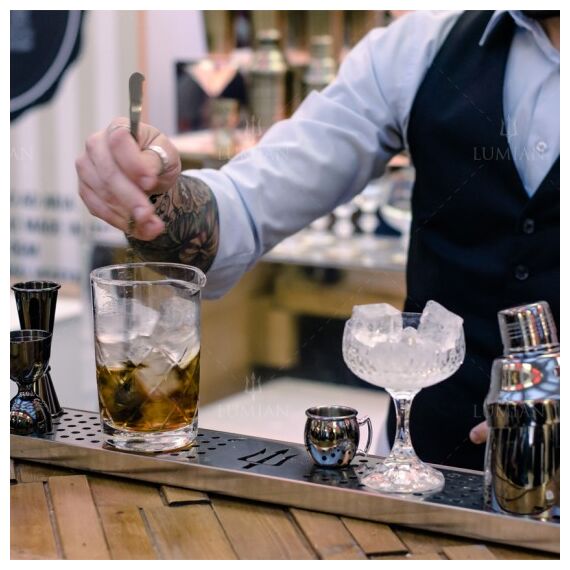 Lumian Hoffman Барная ложка 30 см черный, фото , изображение 4