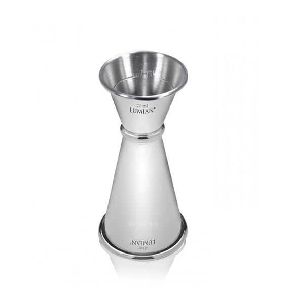 Lumian Japanese Джиггер 20/40 мл серебро, фото , изображение 2