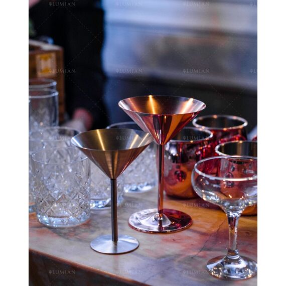 Lumian Bond Coppa Бокал Мартини 230 мл медь, фото , изображение 5