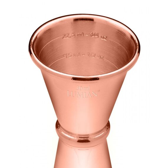 Lumian Japanese Джиггер 30/60 мл медь, фото , изображение 2