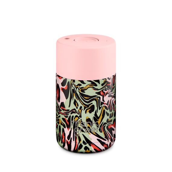 Frank Green Ceramic reusable cup Термокружка 295 мл тропический лес, фото 