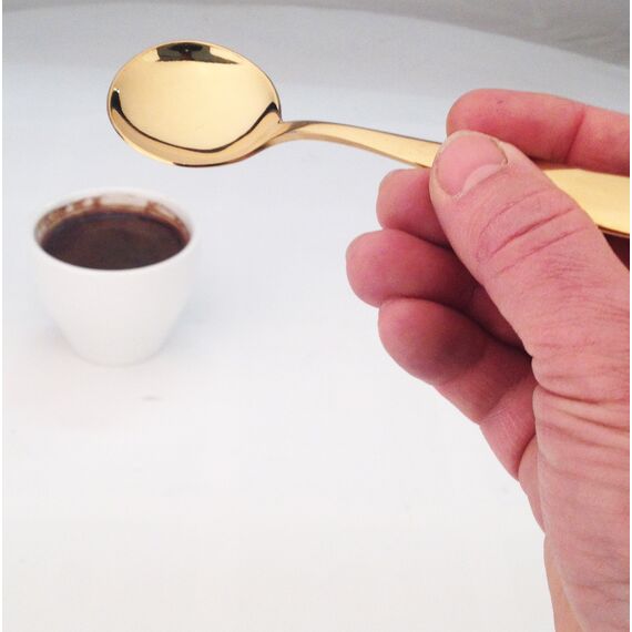 JoeFrex Ложка для каппинга золото, фото , изображение 3