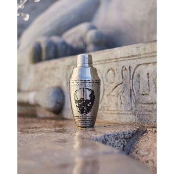 Lumian Kenta Leonardo Шейкер 500 мл серебро с гравировкой, фото , изображение 2