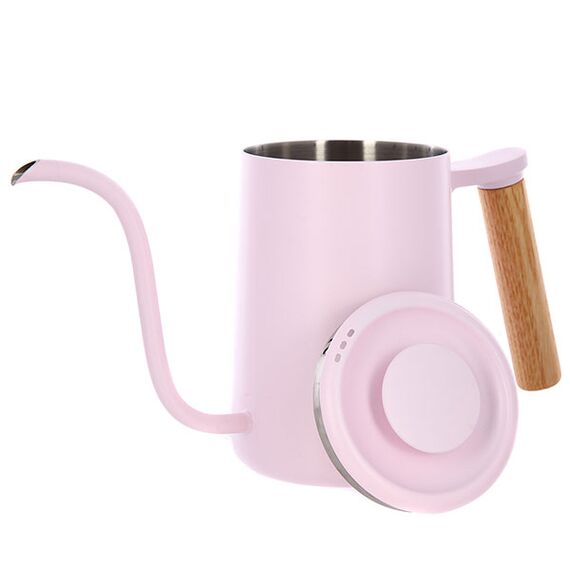 Timemore Fish Youth Pink-wood Чайник 700 мл розовый, фото , изображение 2