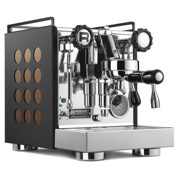 Rocket Espresso Appartamento эспрессо-машина черная медная, фото 