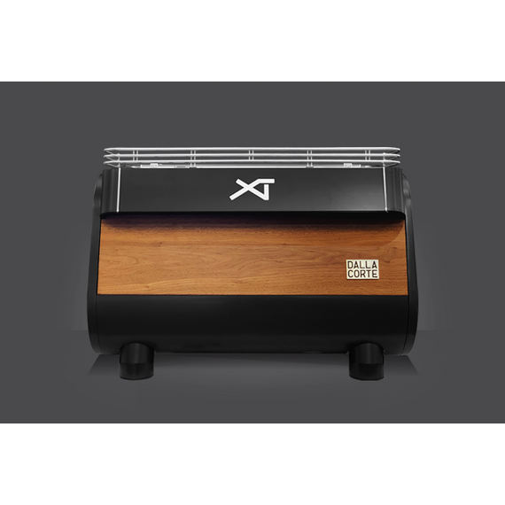 Dalla Corte XT Darkwalnut Рожковая кофемашина 2 гр автомат черный грецкий орех, фото , изображение 3
