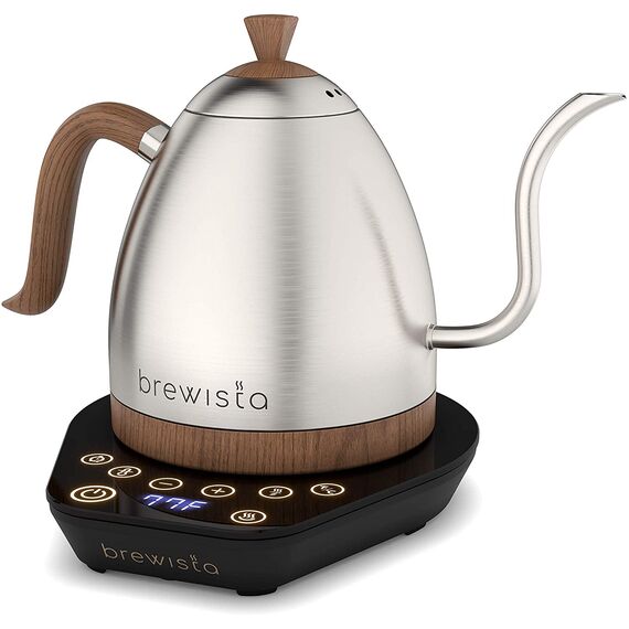 Brewista Artisan Электрочайник 1 л стальной/дерево, фото , изображение 2
