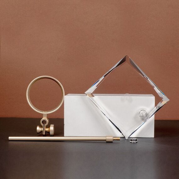 Timemore Muse Подставка для пуровера стекло медь, фото , изображение 7