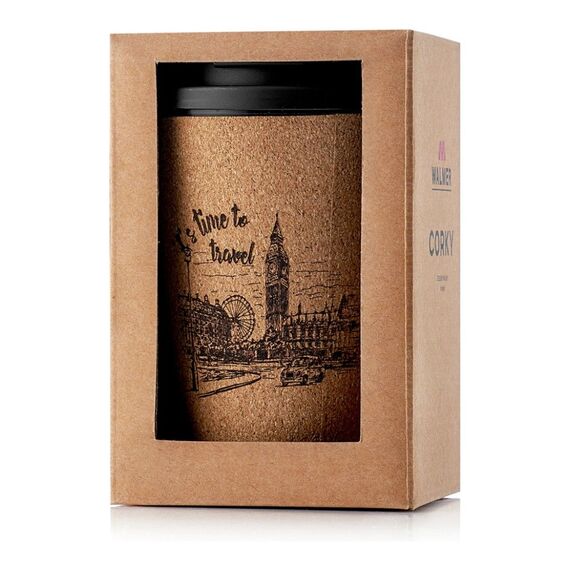 Walmer Corky Big Ben Термокружка дорожная 350 мл, фото , изображение 4