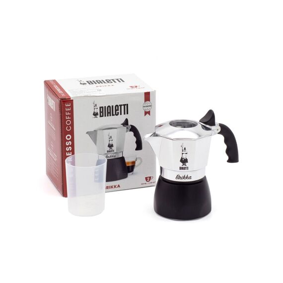 Bialetti 7312 Brikka на 2 чашки Гейзерная кофеварка, фото , изображение 5