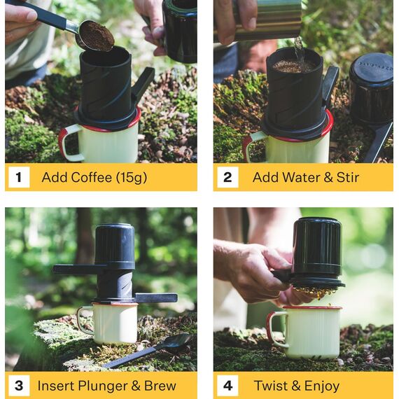 Barista&Co TwistPress 2.0 Портативная кофеварка, фото , изображение 2