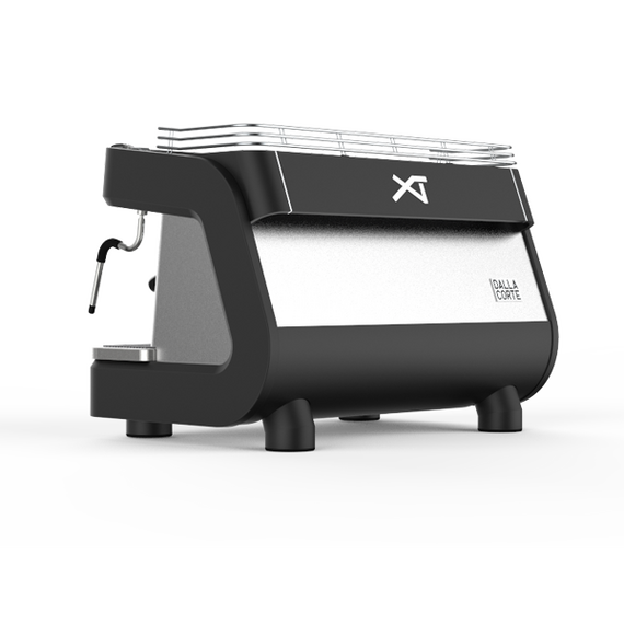 Dalla Corte XT Dynamicdark Рожковая кофемашина 2 гр автомат динамичный черный, фото , изображение 3