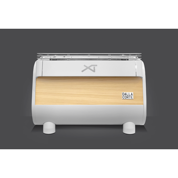 Dalla Corte XT Whiteoak Ро Рожковая кофемашина 2 гр автомат белый дуб, фото , изображение 3