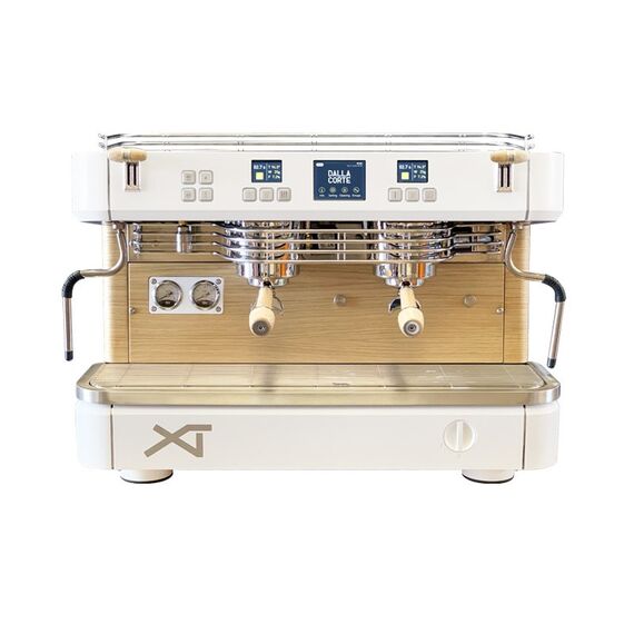 Dalla Corte XT Whiteoak Ро Рожковая кофемашина 2 гр автомат белый дуб, фото 