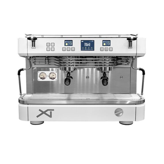 Dalla Corte XT Dynamicwhite Рожковая кофемашина 2 гр автомат динамичный белый, фото 