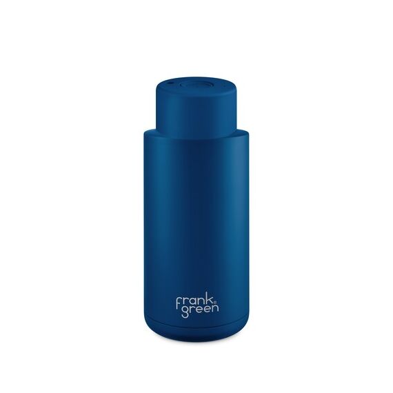 Frank Green Ceramic reusable cup Термокружка 1 л деним, фото 