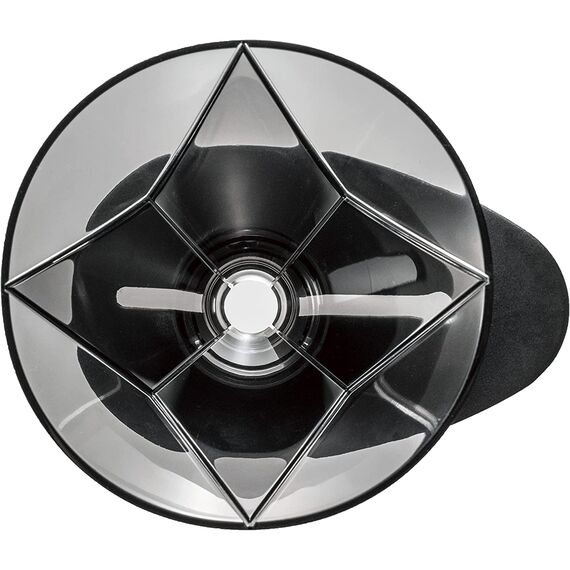 Hario VDMU-02-TB Mugen Пластиковый пуровер V60 02 чёрный, фото , изображение 2