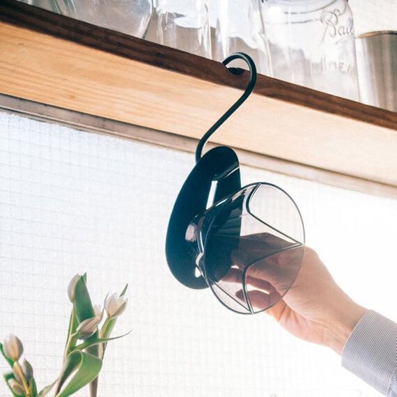 Hario VDMU-02-TB Mugen Пластиковый пуровер V60 02 чёрный, фото , изображение 6