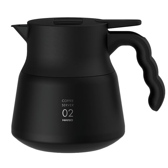 Hario VHSN-60W V60 Кофейник-термос стальной 600 мл чёрный, фото 