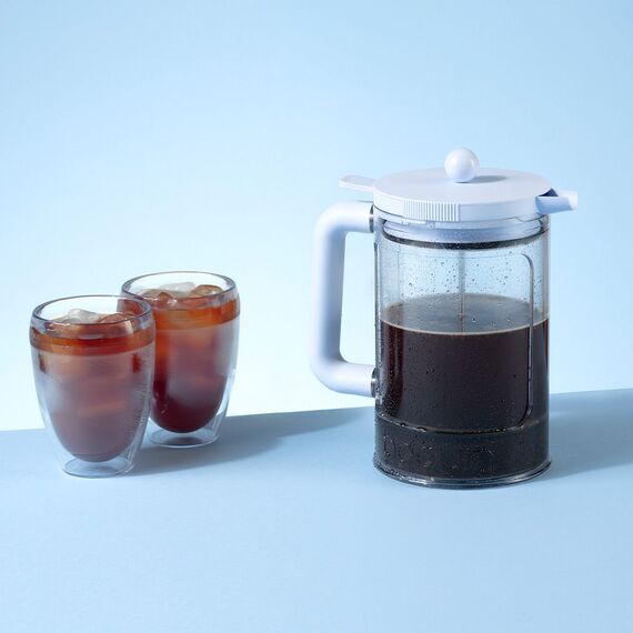 Bodum Bean Ice Кофейник для приготовления холодного кофе 1.5 л лунный, фото , изображение 2