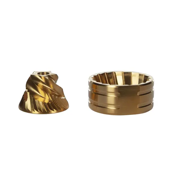 Timemore Chestnut C2 Titanium version Кофемолка ручная черная матовая, фото , изображение 5