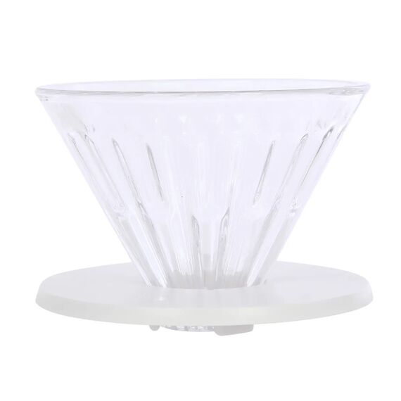 Timemore Glass Crystal Eye Brewer Set 01 360 мл набор для заваривания кофе белый, фото , изображение 3 Timemore Glass Crystal Eye Brewer Set 01 360 мл набор для заваривания кофе белый, фото , изображение 3