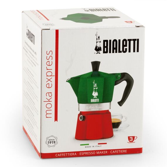 Bialetti 5322 Moka Express Italia на 3 чашки Гейзерная кофеварка, фото , изображение 6