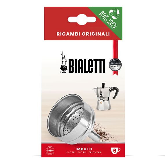 Bialetti Фильтр-воронка для Moka Express на 6 чашек, фото 