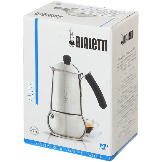 Bialetti 4641 Class на 2 чашки Гейзерная кофеварка, фото , изображение 2
