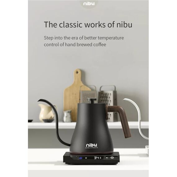 NIBU Smart Электрочайник 600 мл черный, фото , изображение 24