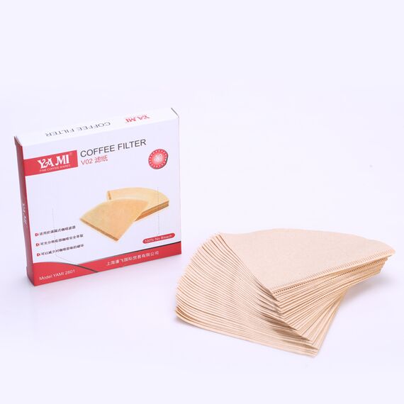 Yami Бумажные фильтры V02 40 шт натуральные, фото , изображение 2