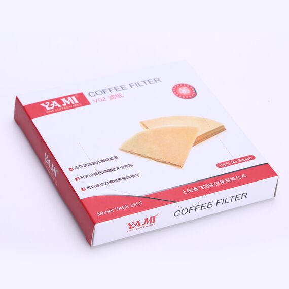Yami Бумажные фильтры V02 40 шт натуральные, фото , изображение 3