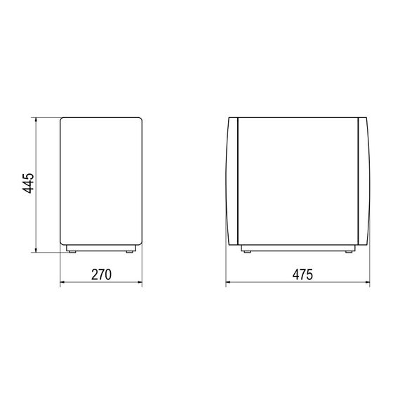 Franke SU03 EC Холодильник боковой 3л, фото , изображение 4