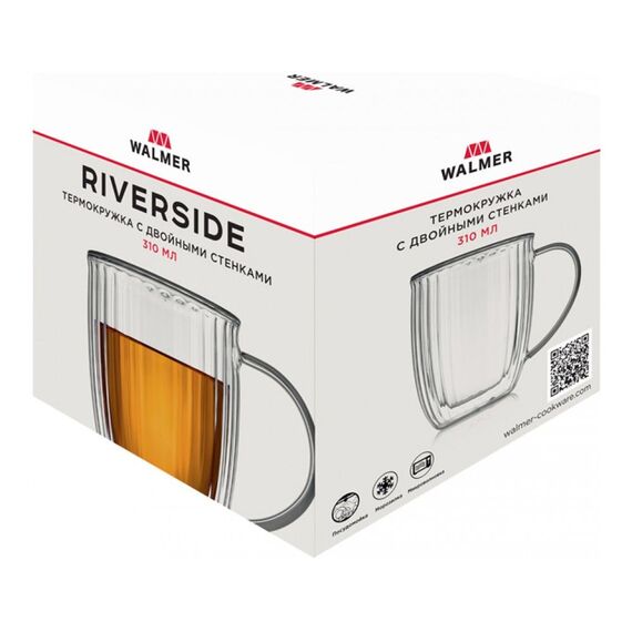Walmer Riverside Термокружка с двойными стенками 310 мл, фото , изображение 7