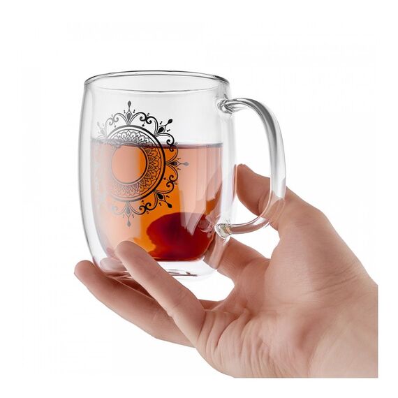 Walmer Arabesque Термокружка с двойными стенками 350 мл, фото , изображение 3