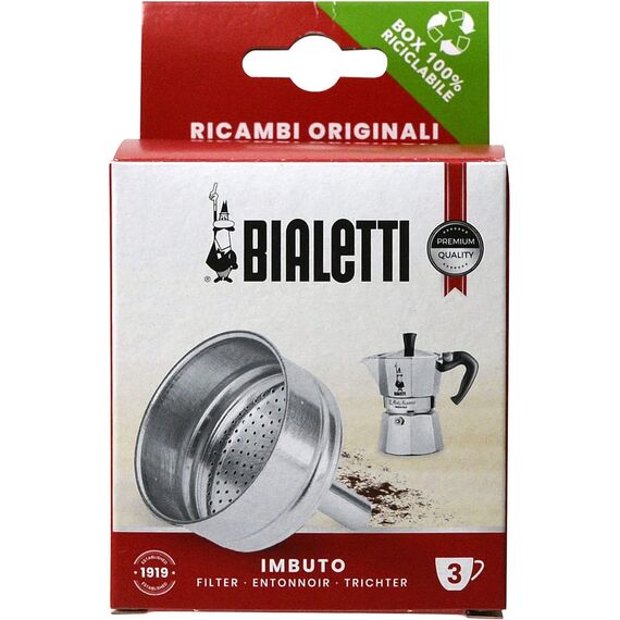 Bialetti Фильтр-воронка для Moka Express на 3 чашки, фото 