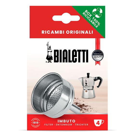 Bialetti Фильтр-воронка для Moka Express на 4 чашки, фото 