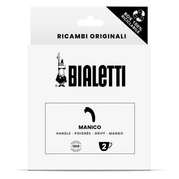 Bialetti Ручка для кофеварки Moka Induction на 2 чашки, фото 