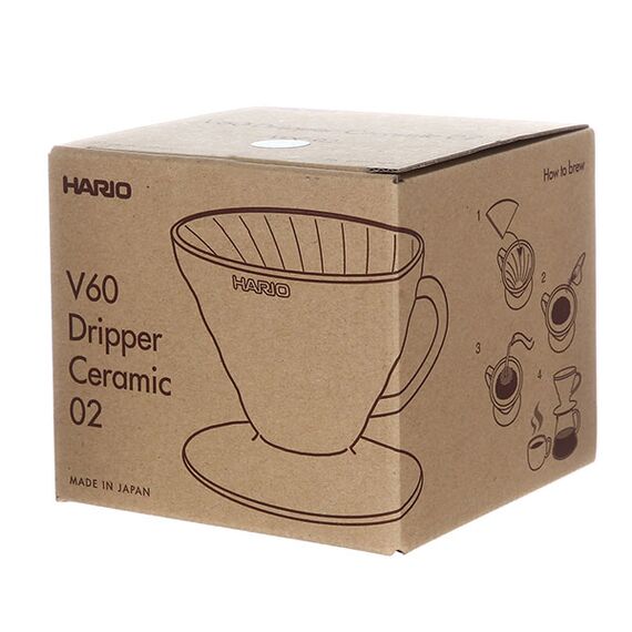 Hario VDC-02-PUH Керамический пуровер V60 02 фиолетовый вереск, фото , изображение 2 Hario VDC-02-PUH Керамический пуровер V60 02 фиолетовый вереск, фото , изображение 2