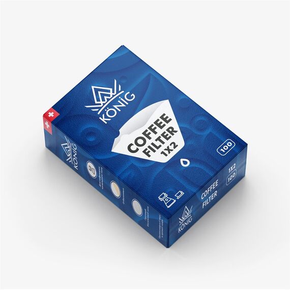 Konig Фильтры бумажные белые #2 100 шт, фото , изображение 3