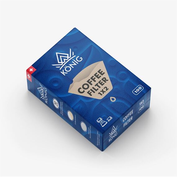 Konig Фильтры бумажные натуральные #2 100 шт, фото , изображение 3