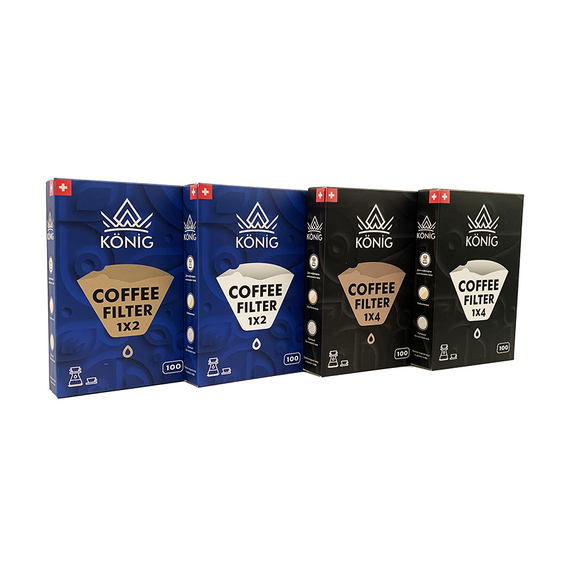 Konig Фильтры бумажные натуральные #4 100 шт, фото , изображение 7