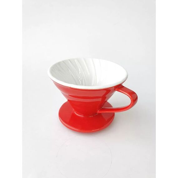 AnyBar Керамический пуровер 1-4 чашки красный, фото , изображение 2