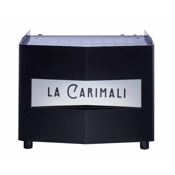 Carimali Nimble 2gr Рожковая кофемашина автомат 2 высокие группы черная с задней прозрачной панелью, фото , изображение 2